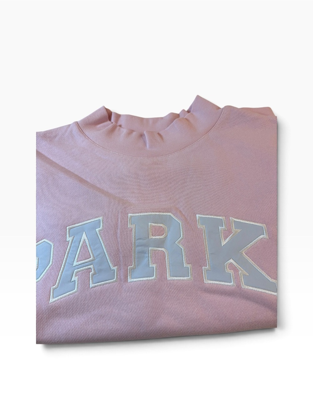 PARKE Cupcake Varsity Mockneck L/XL Sold Out NEW - Picture 3 of 10
